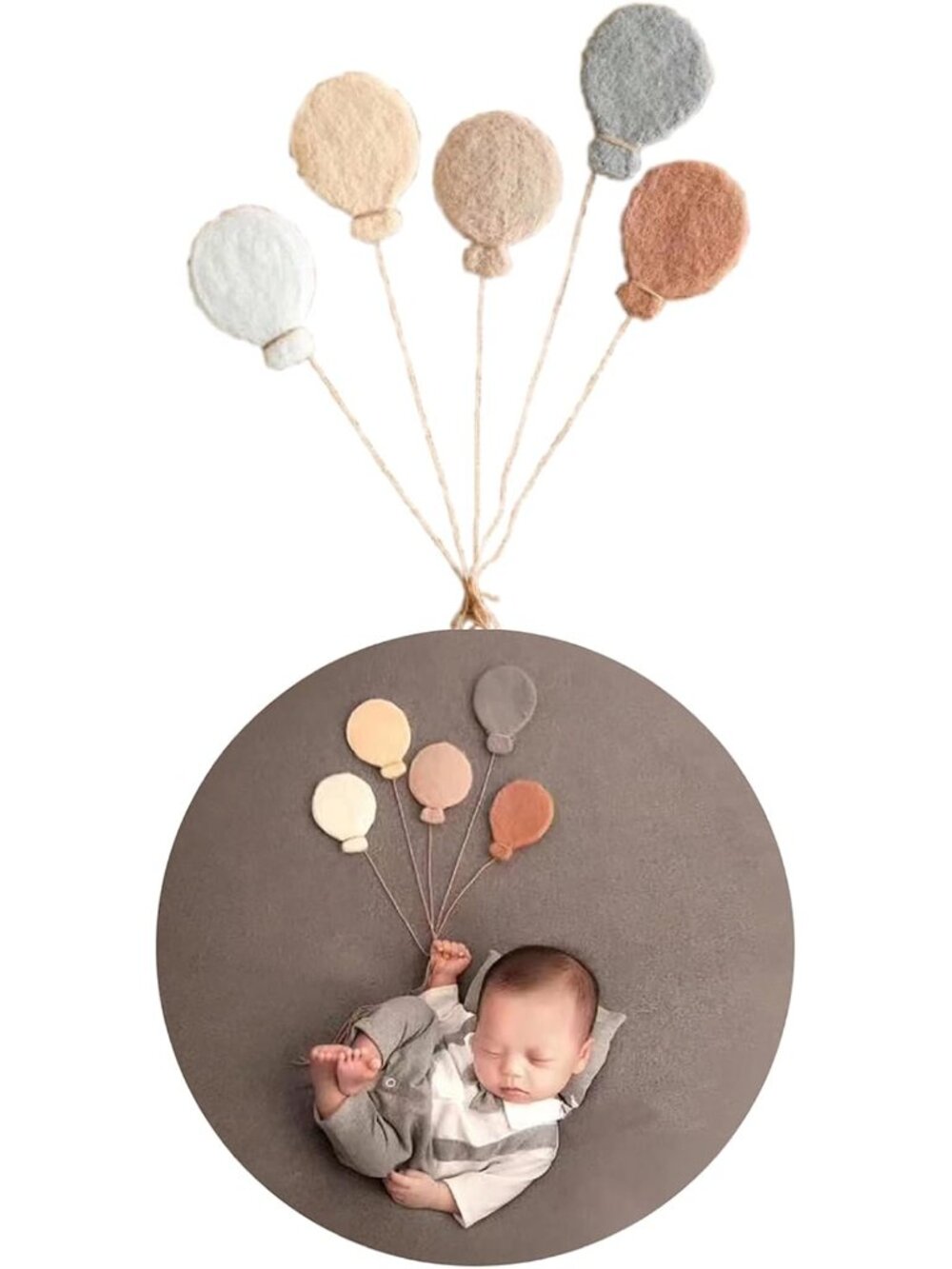 Infant Baby Boy Girl Photo Shoots Posing Moon Star Backdrops Newborn Photography